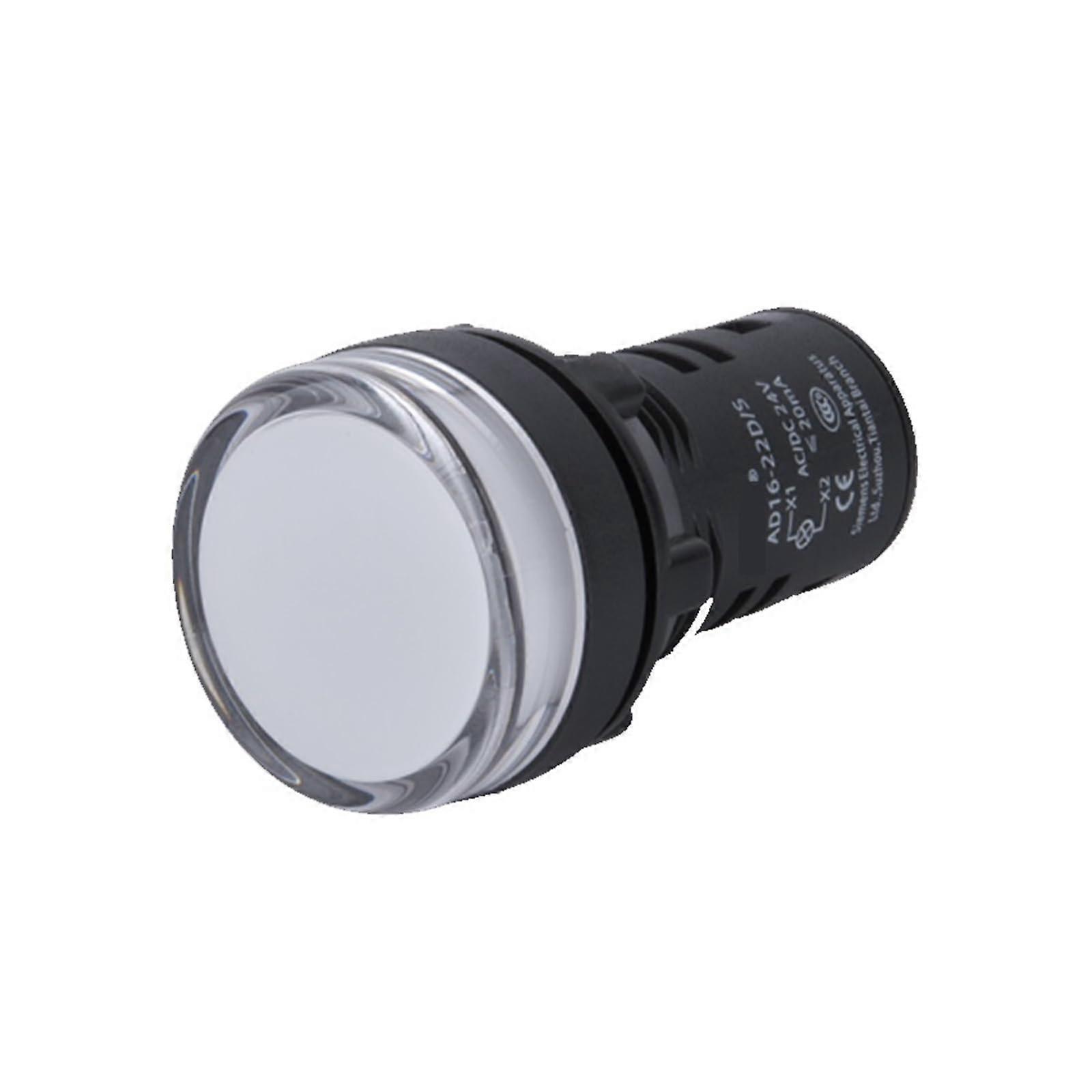 AD1622D Indicator Light 22mm Panel Mount LED Pilot Lamp with Bright Display and Long Lifespan