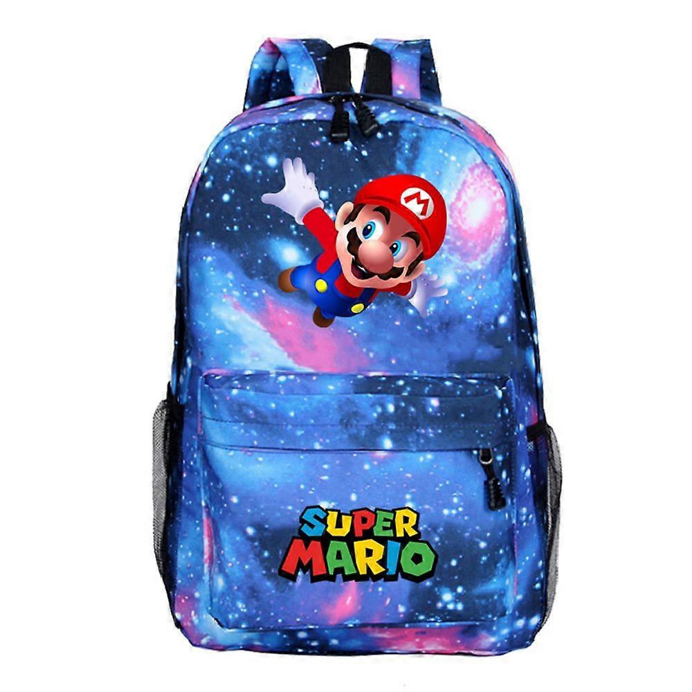 Super Mario Backpack Multi Character Video Game School Bag Trot