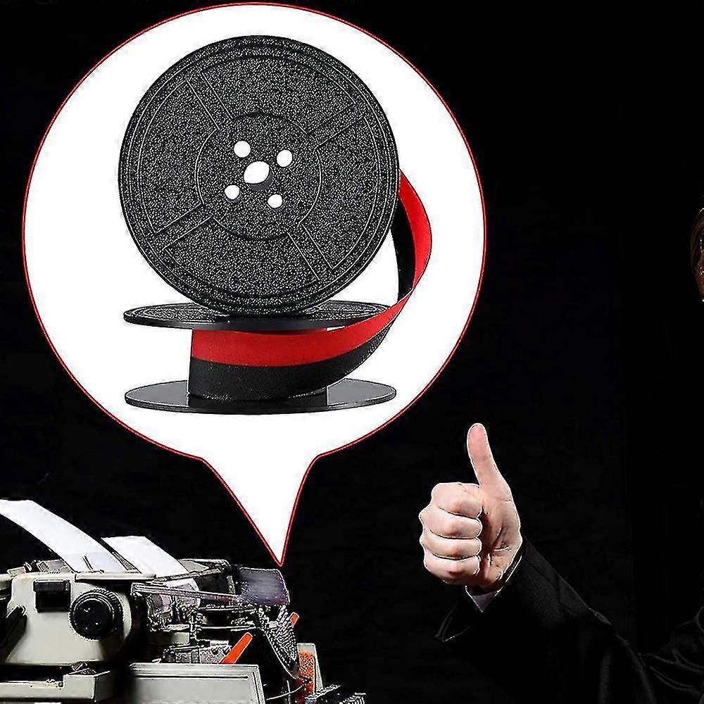 2pack Typewriter Ribbon Spool Typewriter Ribbon Red And Black Spool Replacement Pack compatible Typewriter-DT