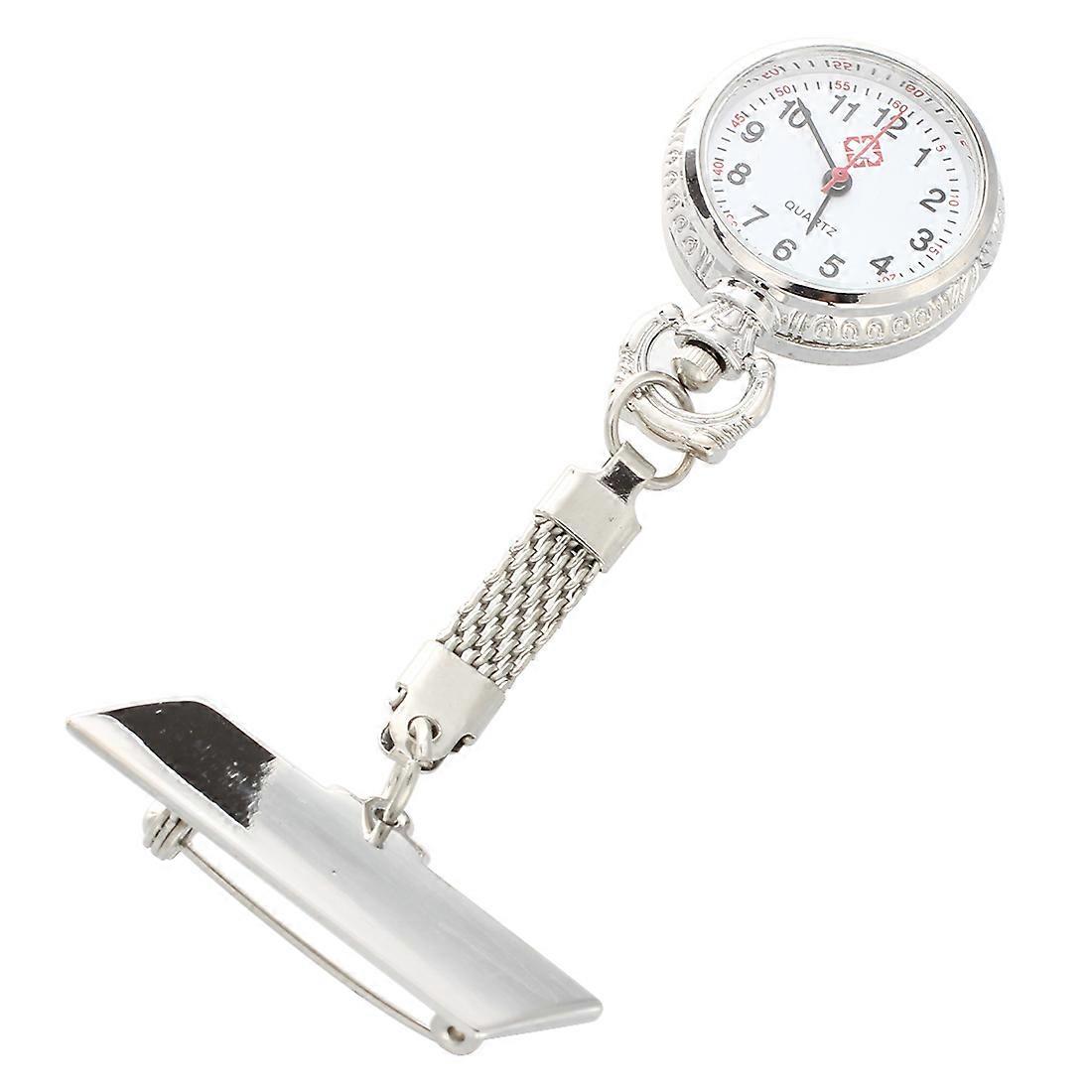 Nurse Watch Quartz Movement with Brooch Pin