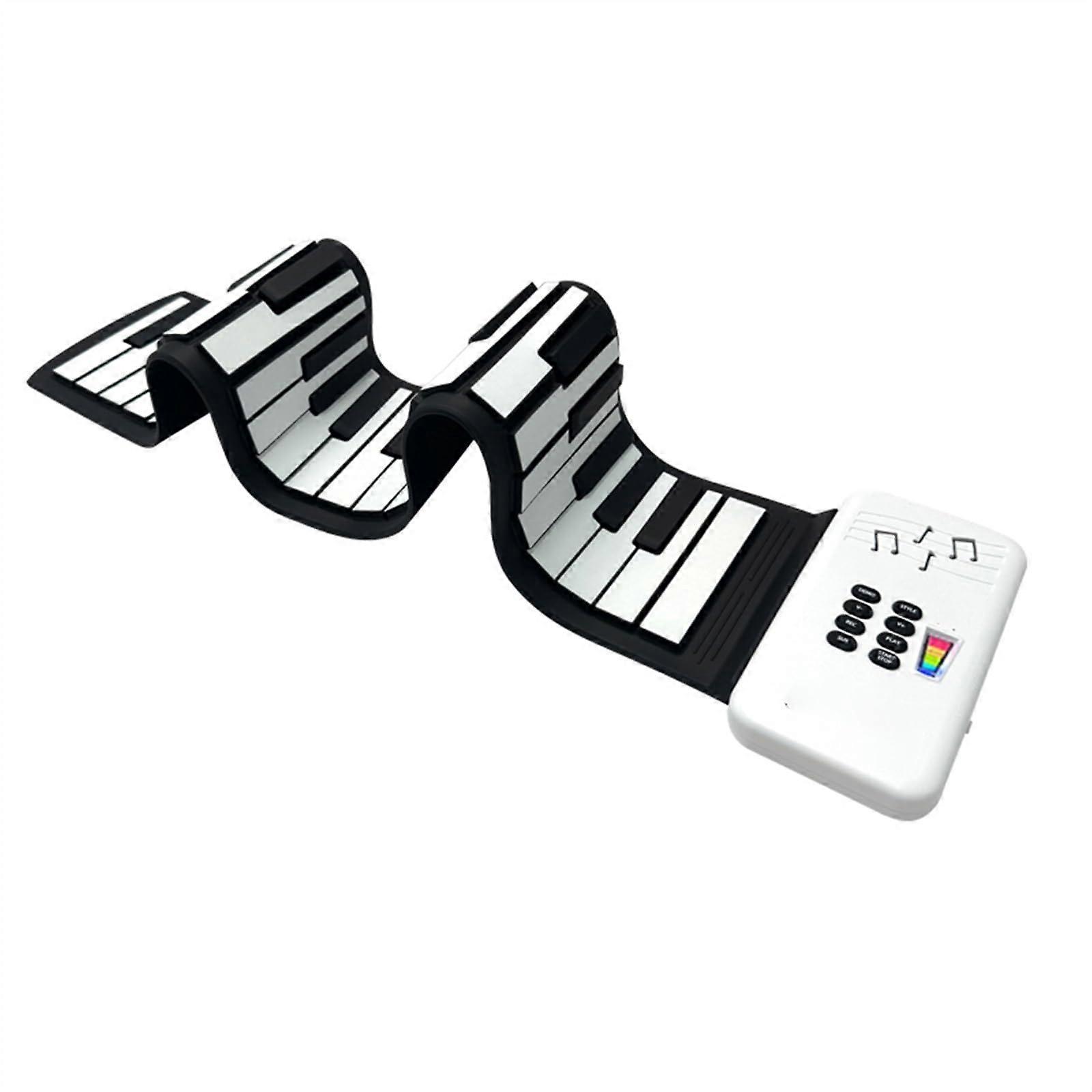88 Key Digital Piano with Split Keyboard, Dual Timbre Layering, Foldable Design for Beginners