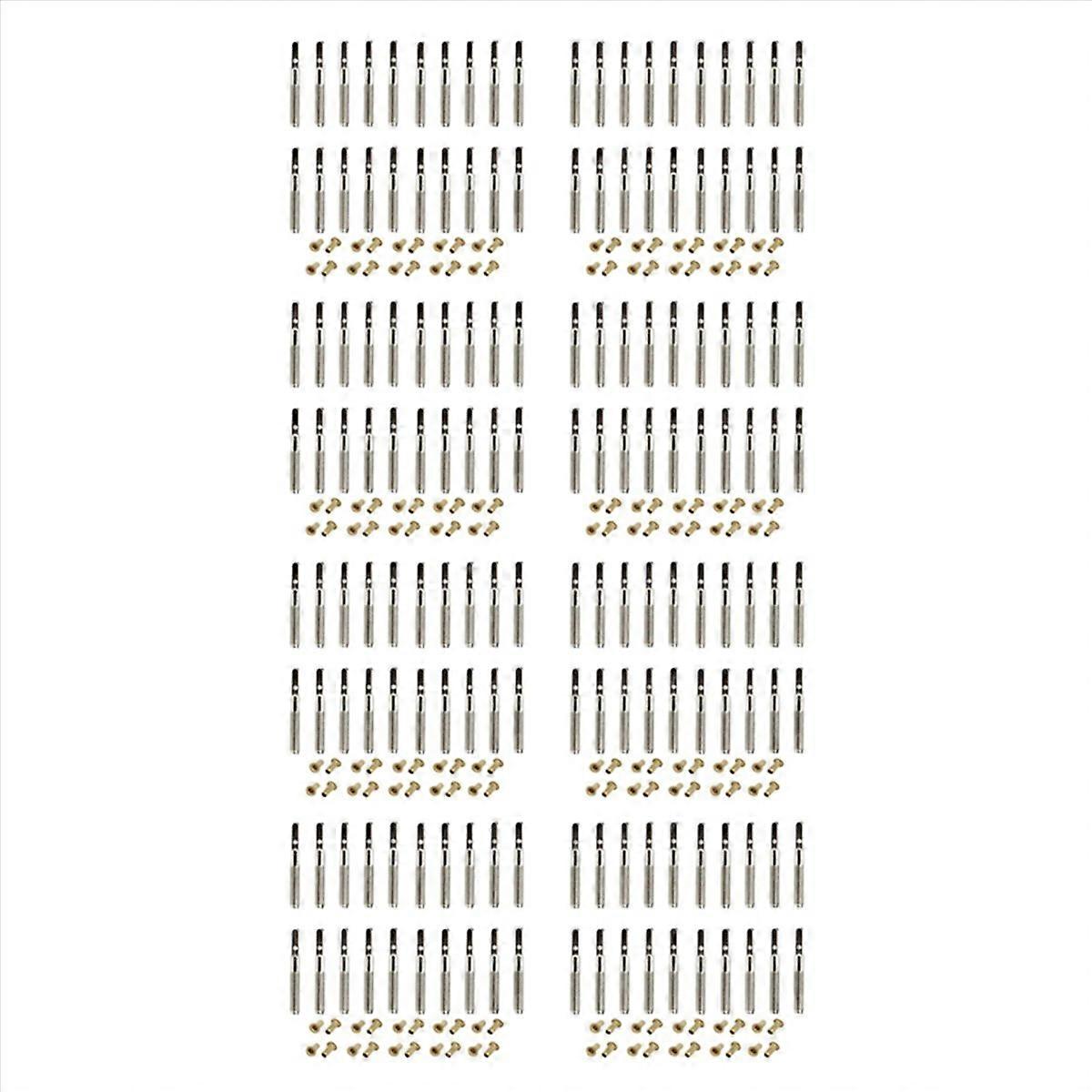 20 Pcs Lyre Harp Tuning Pin Nails with 20 Pcs Rivets Set