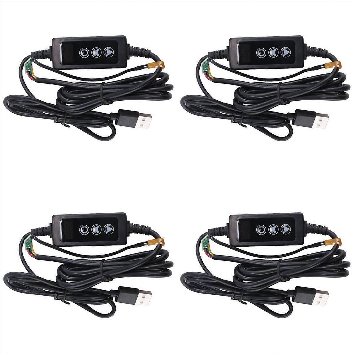  USB Mini Thermostat Switch LED Digital Control DC 5-24V 12V