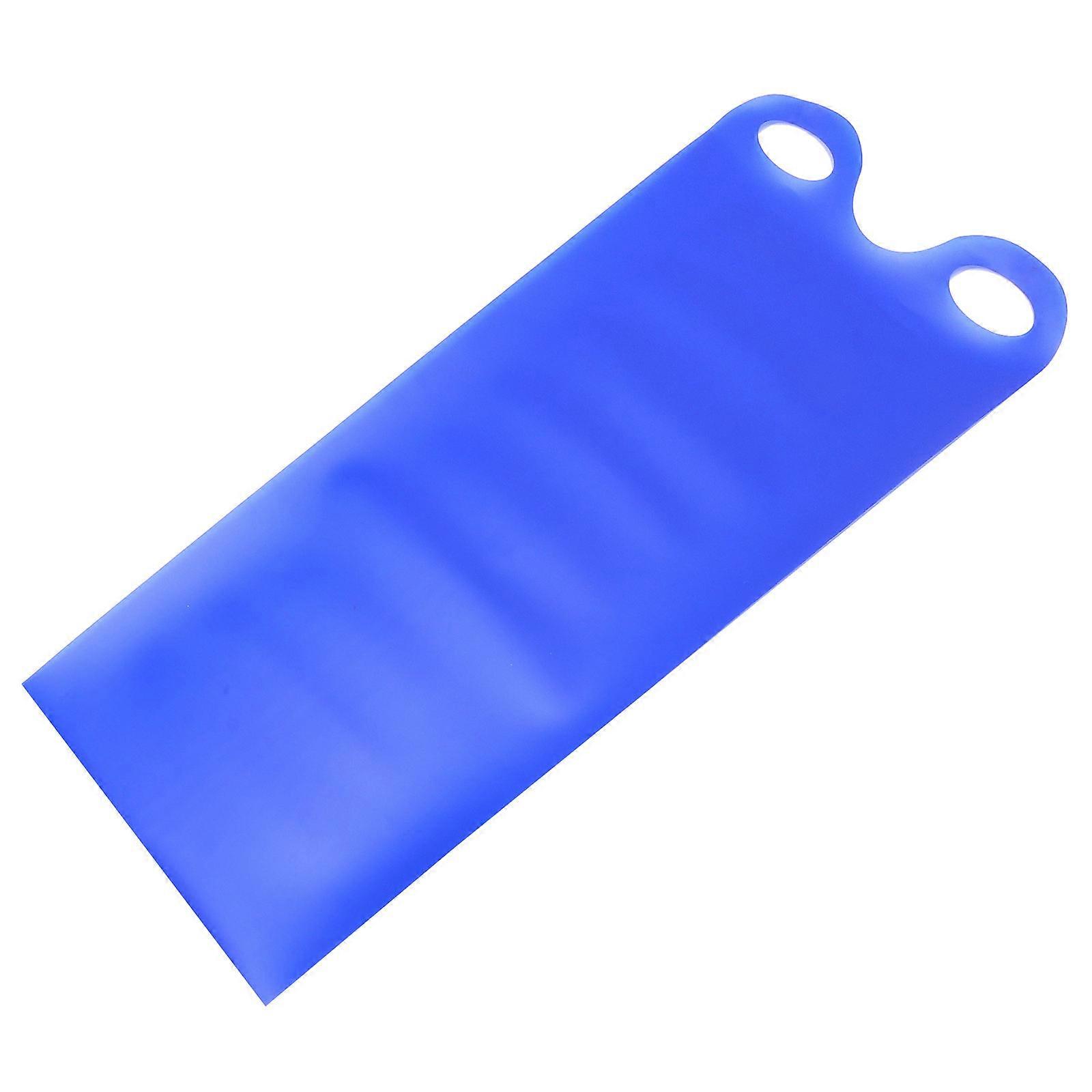 Ice Skating Toy Rectangular Skiing Board Children Playground Coordination Training Hollow Handle Design 1Set