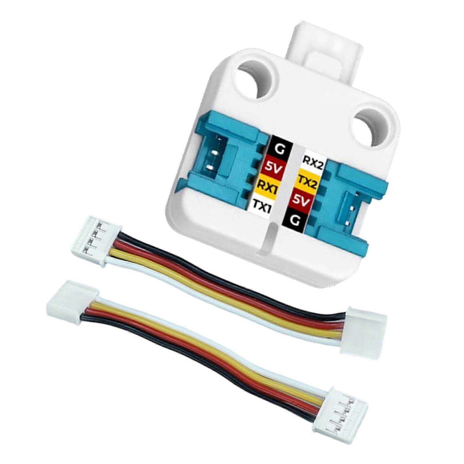 Chains Bus Protocol Compatible Expansion Board Flexible Chains Bus Communication Module for Unit ChainBus Use Multicolor