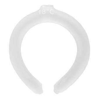 Neck Cooling Tube Heat Dissipation Portable Reusable Summer Cooling Tube White