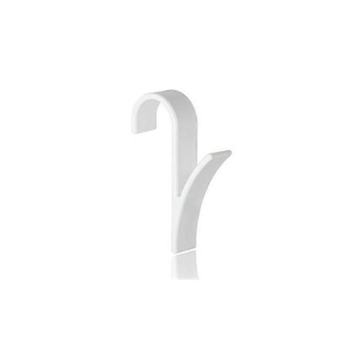 Radiator hook, towel dryer radiator hook, white plastic Macaron