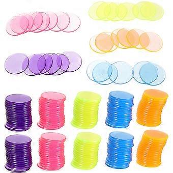 300Pcs Chips Plastic Counting Chips for Playing Game Use