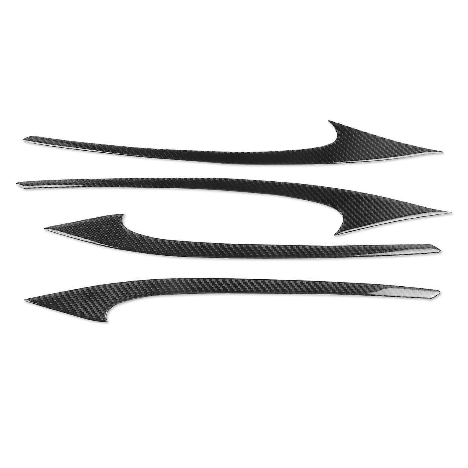 For 2022-2025 BYD Seal 4pcs /Set Car Door Panel Triangular Stickers