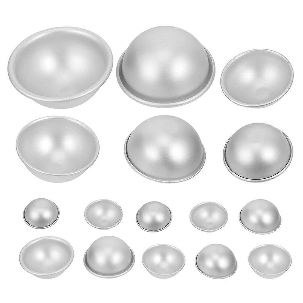 Aluminum Bath Ball Mold Multi-Function 16Pcs Salt Ball Making Tool