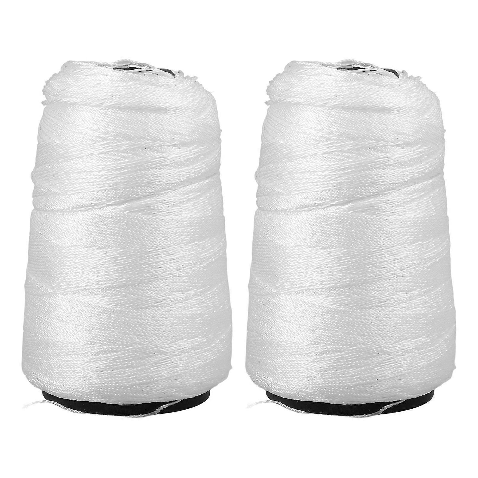 2 Rolls Masonry Nylon String Nylon Twine For Masonry Tools Construction String Twisted Nylon String
