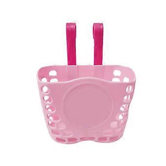 Cestino per bicicletta creativo per bambini, in plastica, con cartone animato, da manubrio anteriore.