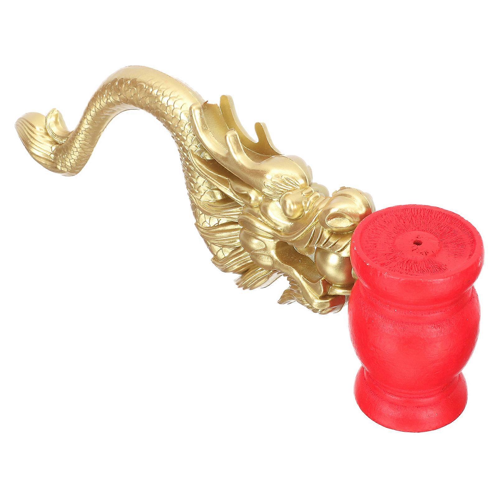 Dragon Head Incense Stick Holder Resin for Buddhist Implement 5Pcs