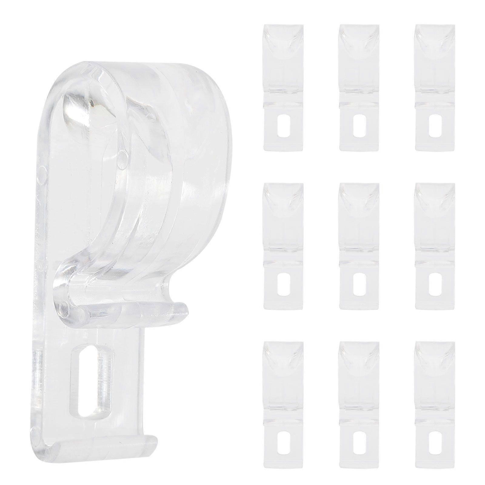 10pcs Roller Shade Hook Clips Blinds Chains Fixation Hook Cords Guide Clips