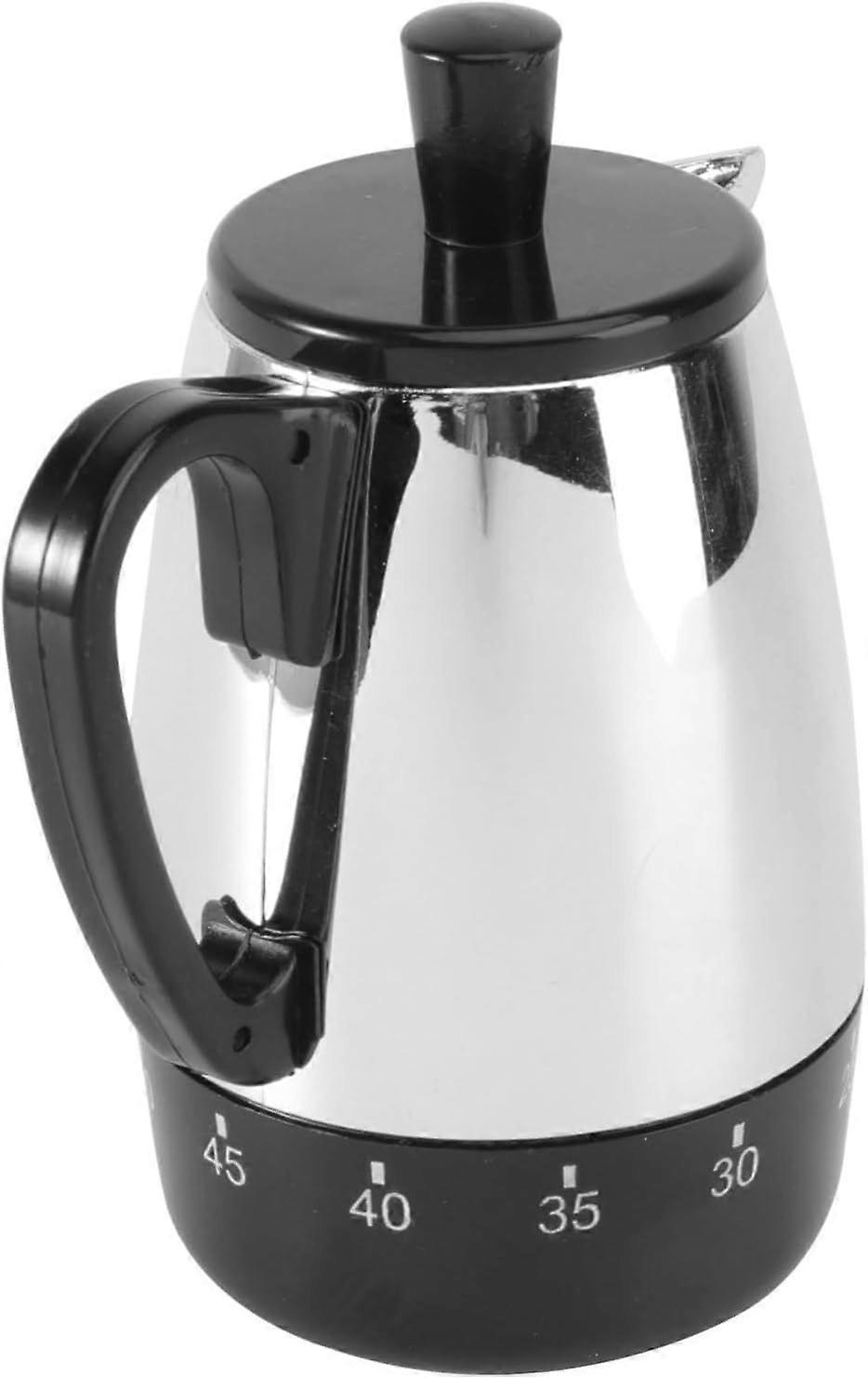Kettle-Type Mechanical Timer 60-Minute Cooking Timer, Battery-Free, for Home Use, Countdown Timer, Convenient for Students