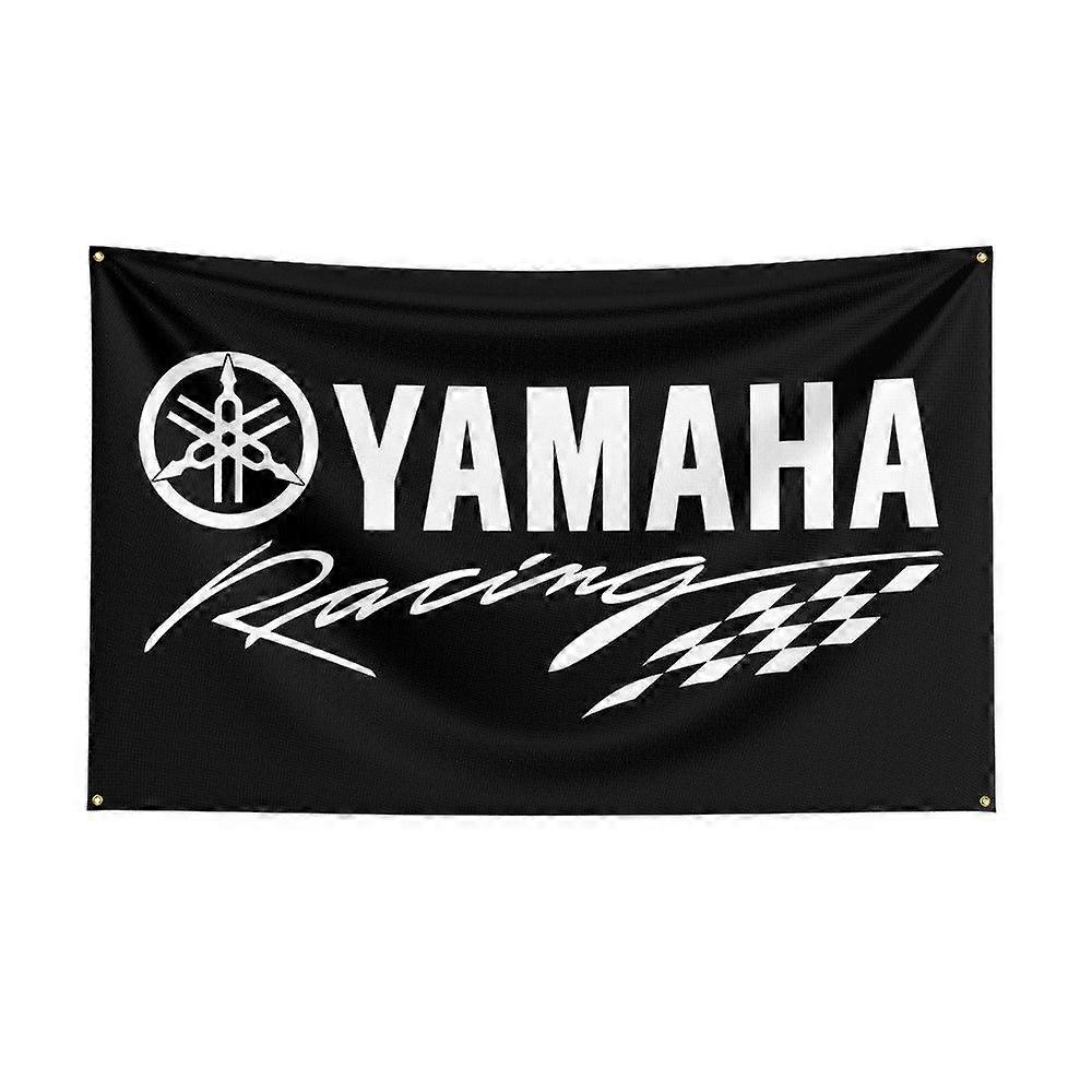 Yamaha Racing Logo Flagg Y00670