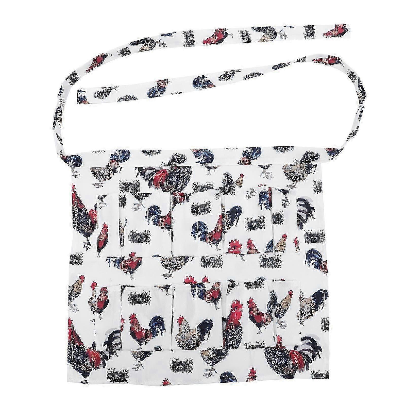 Egg Gathering Apron Safe Egg Storage Multi Color M 1Set