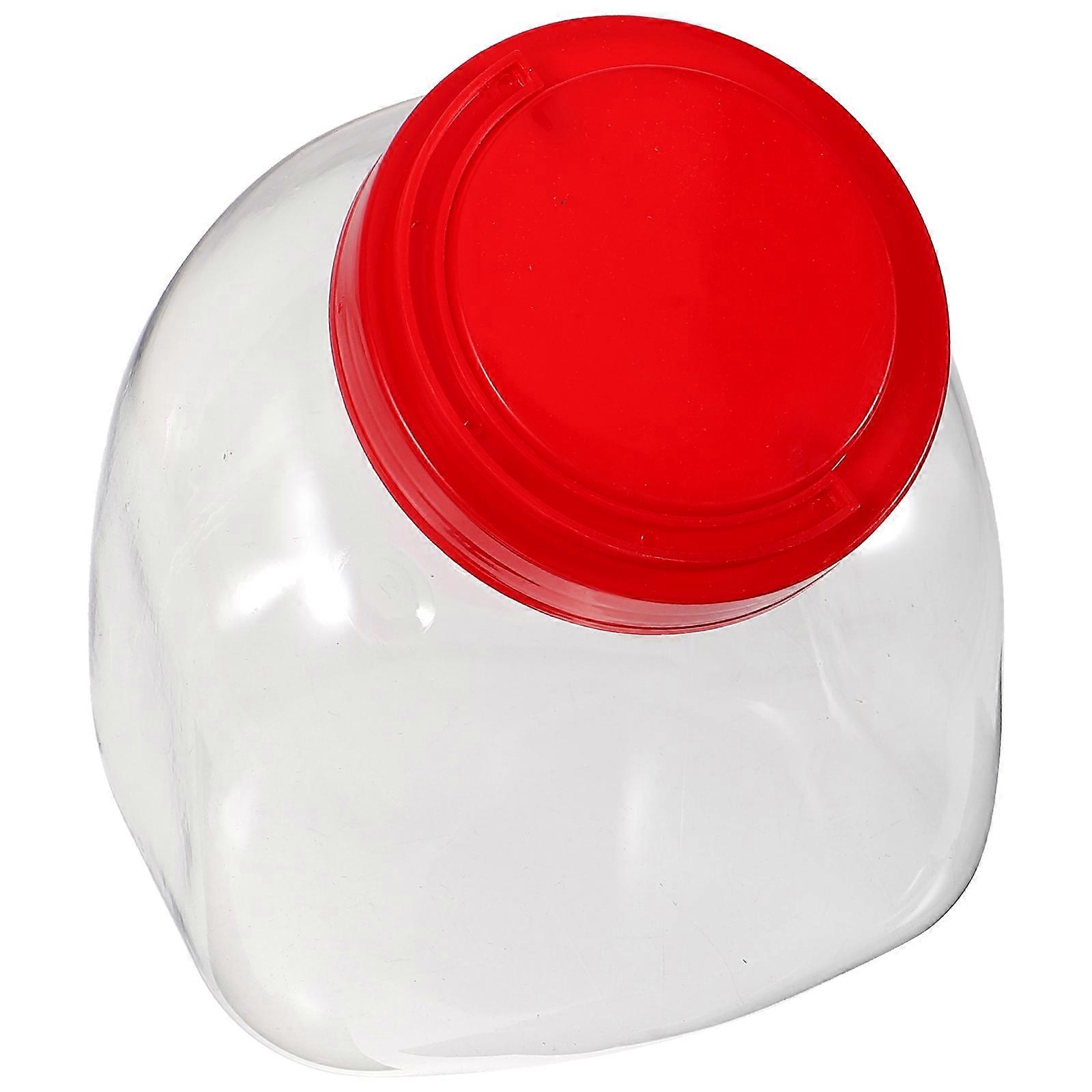 Transparent Candy Jars with Lids Candy Buffet Containers Clear Plastic Jars 1500ML