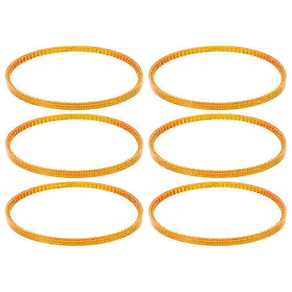Sturdy Cotton Candy Maker Belts for Candy Machine 6Pcs Replacement Set