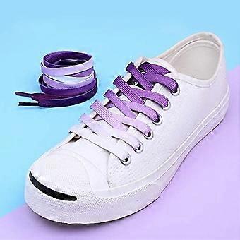 47 "Lacci Stampati Colorati Larghi Lacci Piatti per Scarpe Casual Sneakers