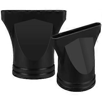 Universal Hair Dryer Nozzle and Diffuser Set, Heat Resistant Attachments for Salon Styling RN