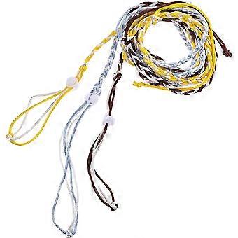 Anti-Bite Squirrel Leash Hamster Leash compatible with Small Pets 3Pcs Nylon Walking Rope