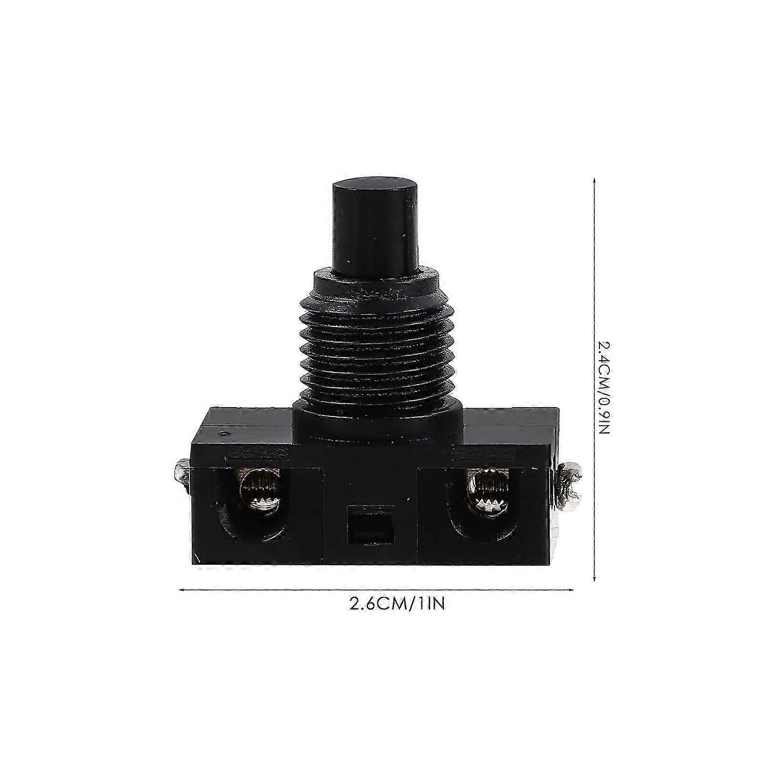 Household Push Button Foot Switch for Light Self-Reset Function 3Pcs Set