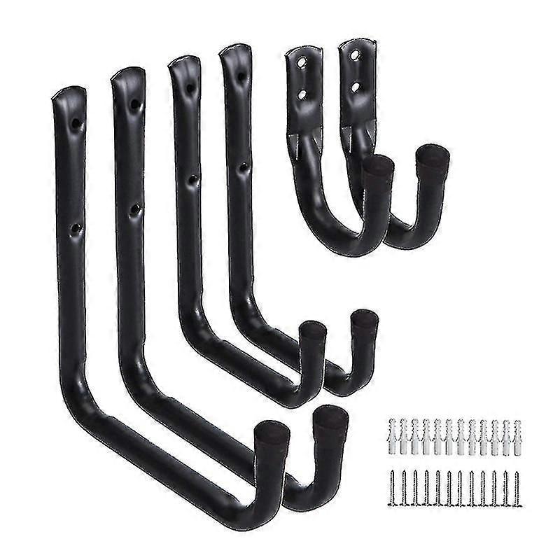 6pcs Storage Hooks, Metal Wall Hanger