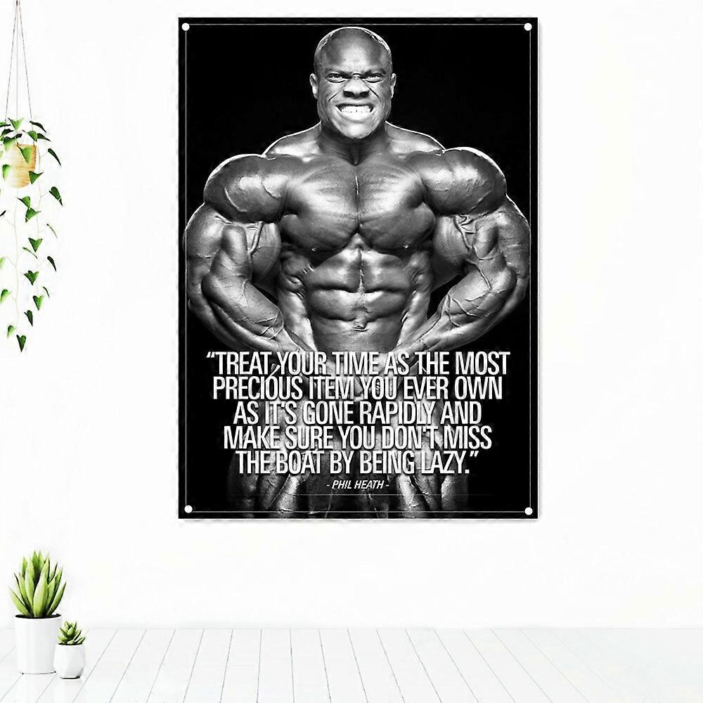 Man Muscular  Flag BTN-031