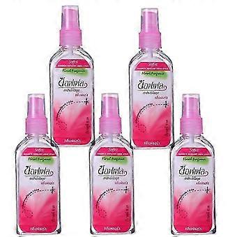 5x Muggenspray Thailand Plant Anti-muggenbeet Zwelling Jeuk Afwerende Vloeibare Spray voor Lichaamsbescherming en Buitengebruik Ancy
