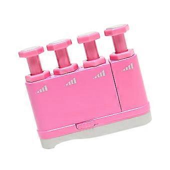 Finger Trainer Finger Force Tension Exerciser for Piano Practice 1Pcs Pink
