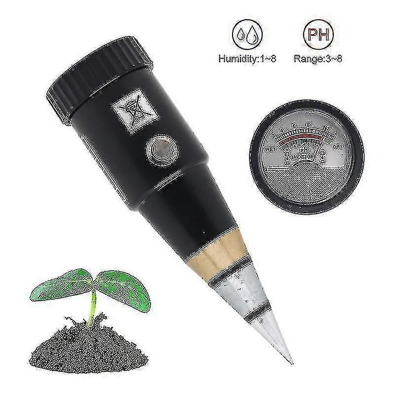 Soil Moisture Meter Soil Temperature Humidity Sensor Conductivity Soil Moisture Meter Sensor, 1 Piec