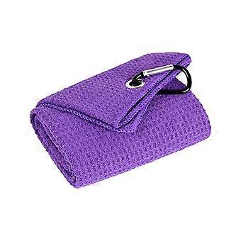 Kaesi Golf Club Towel Anti-pilling Quickly Drying Accessory Waffle Pattern Golf Towel for Golf Training