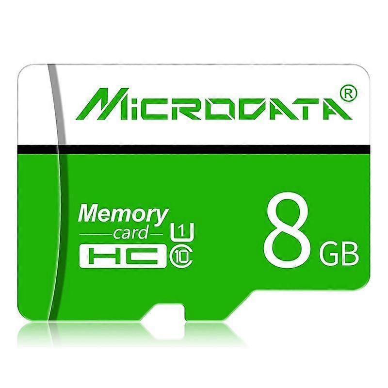 8GB U1 Green and White TF(Micro SD) Memory Card