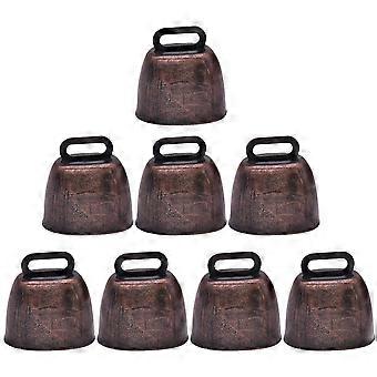 Copper Cow Bells for Livestock Collar Ornaments 24Pcs Loud Bells