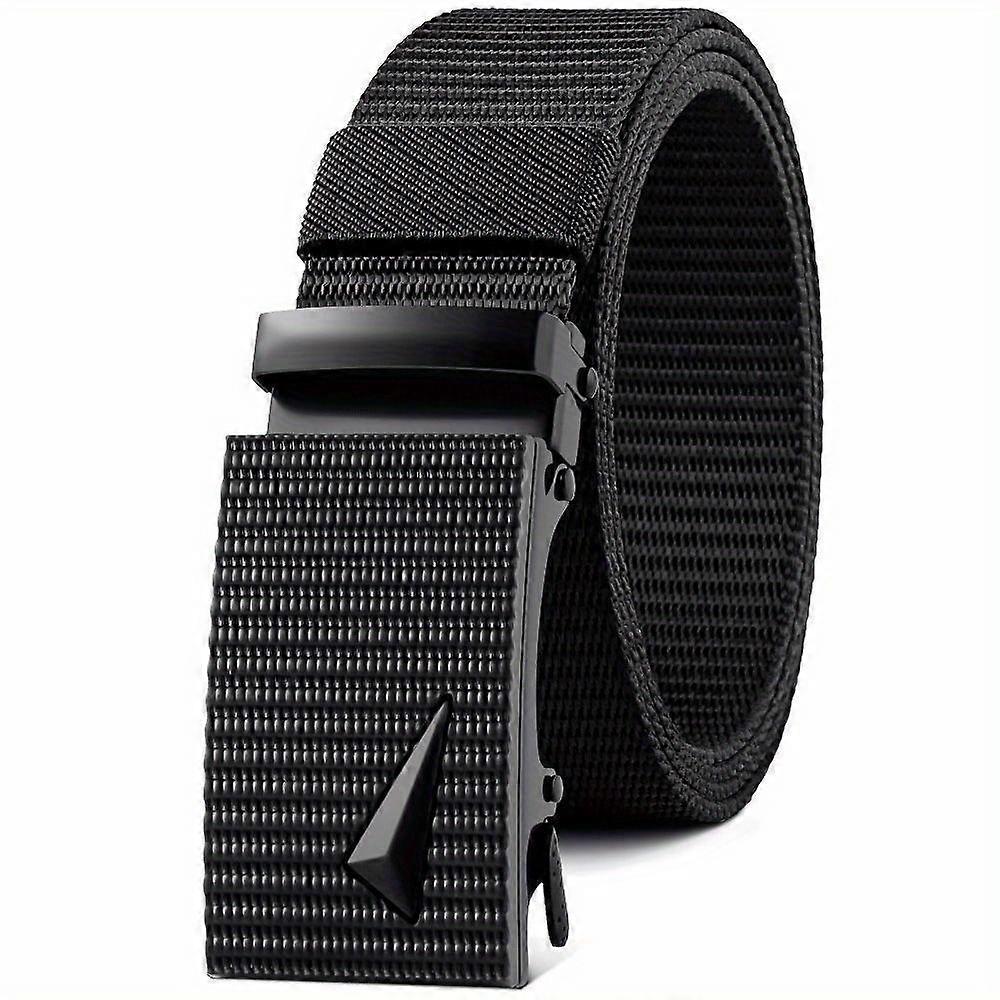Cinturón de lona para hombre con hebilla automática