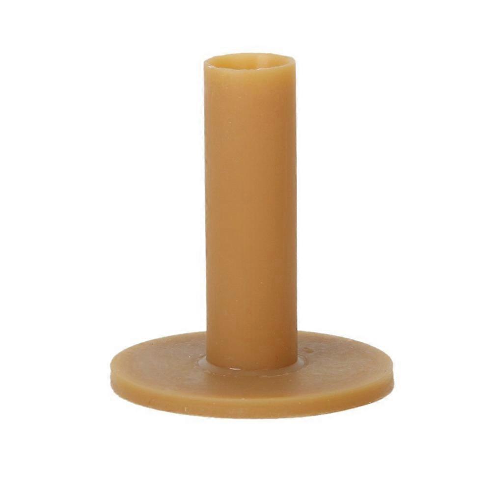 5pcs 80mm Rubber Tees (Coffee)