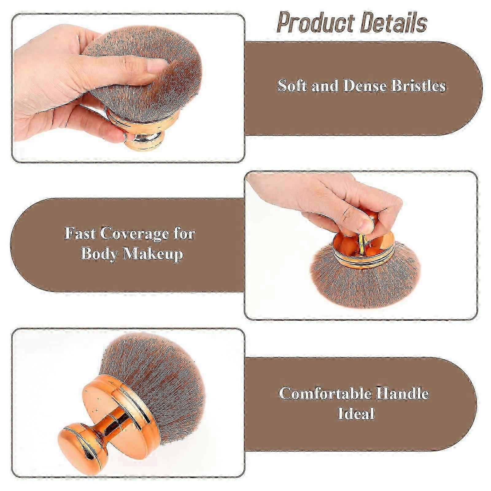 extra large body makeup brush for legs and back