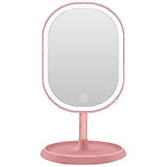 Rechargable LED Makeup Mirror High Definition Cosmetic Beauty Make Up Tools