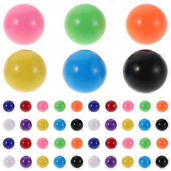 200pcs Spiel Ersatz Murmeln Ball Kunststoff Spielbälle für chinesische Dame Murmelbahn Verschiedene Farbe 12mm