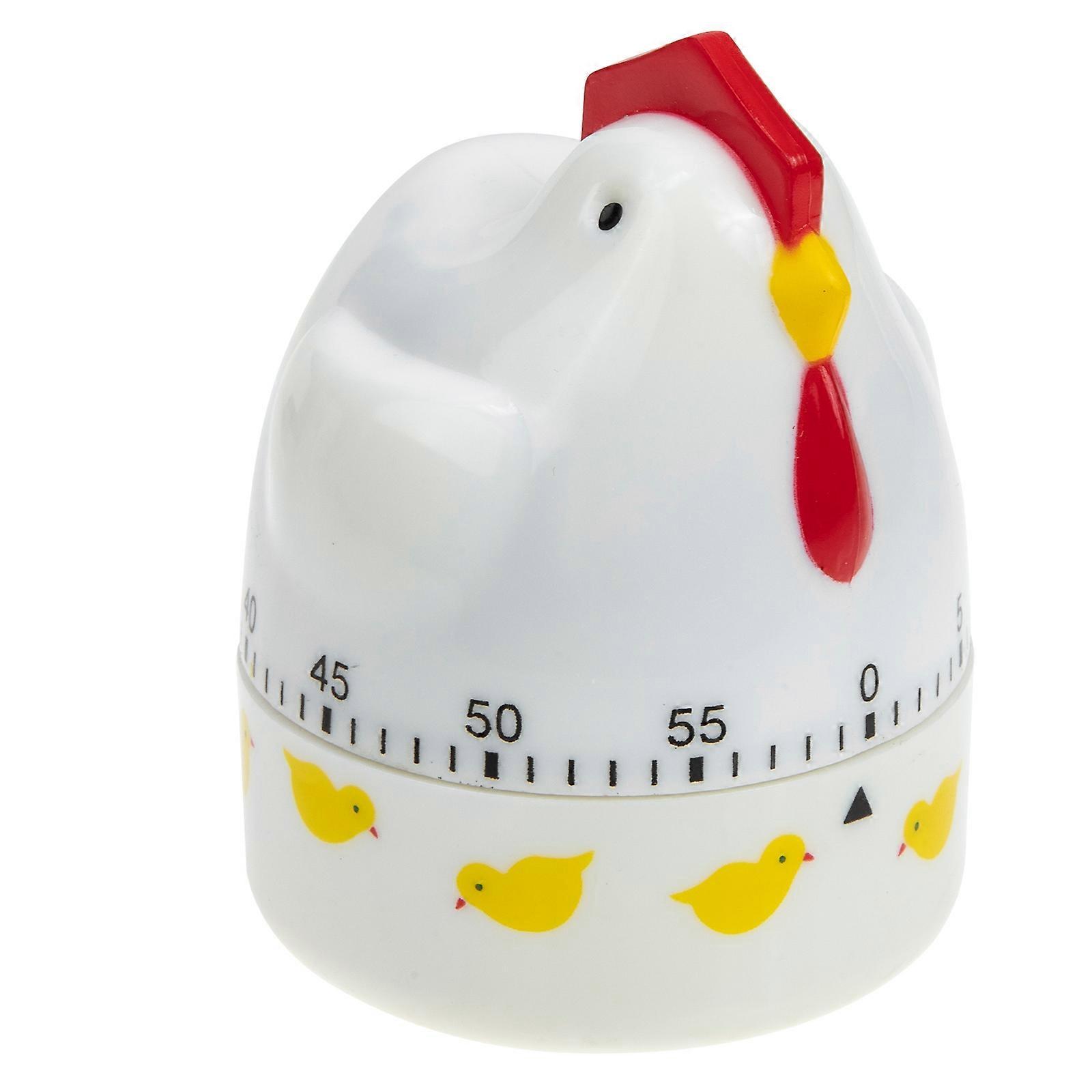 Mechanical Timer Cartoon Baking Timer Creative Chicken Timer Plastic Cooking Timer