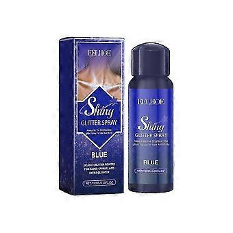 Eelhoe Blue Sparkle Spray for Clavicle Highlight & Skin Glow – Party Festival Makeup Aid