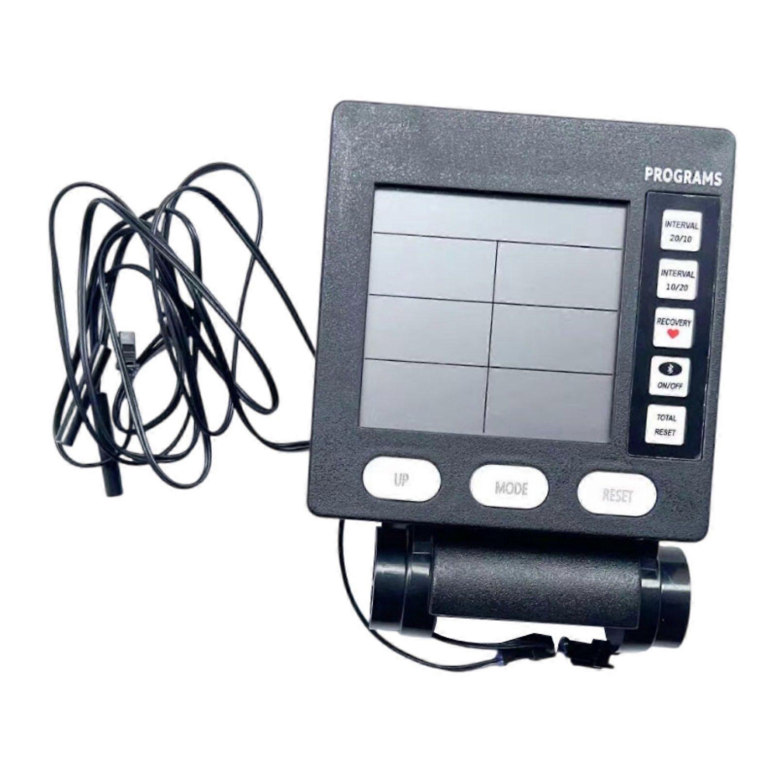 Rowing Machine Display Multi-Function Buttons Bluetooth Rowing Console for Gym