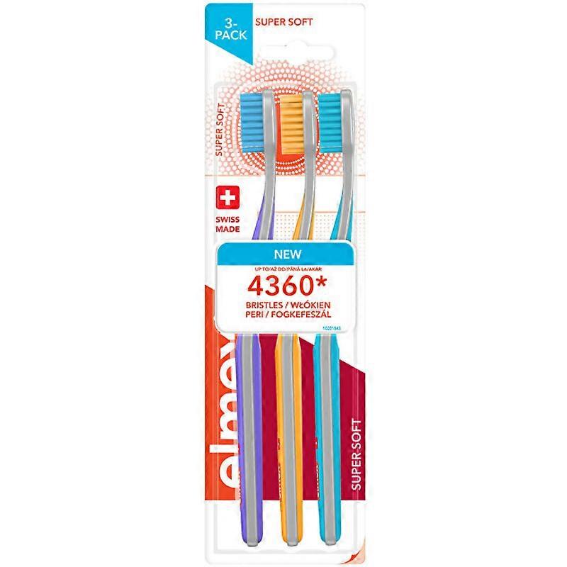 Super Soft Multipack Toothbrush ( 3 pcs )