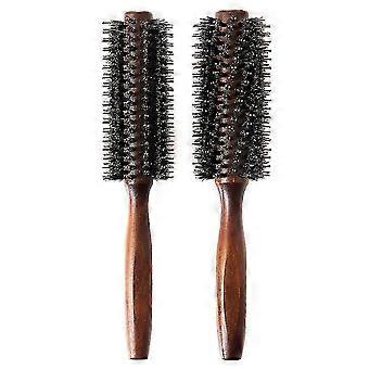 Boar Bristle Round Brush Set