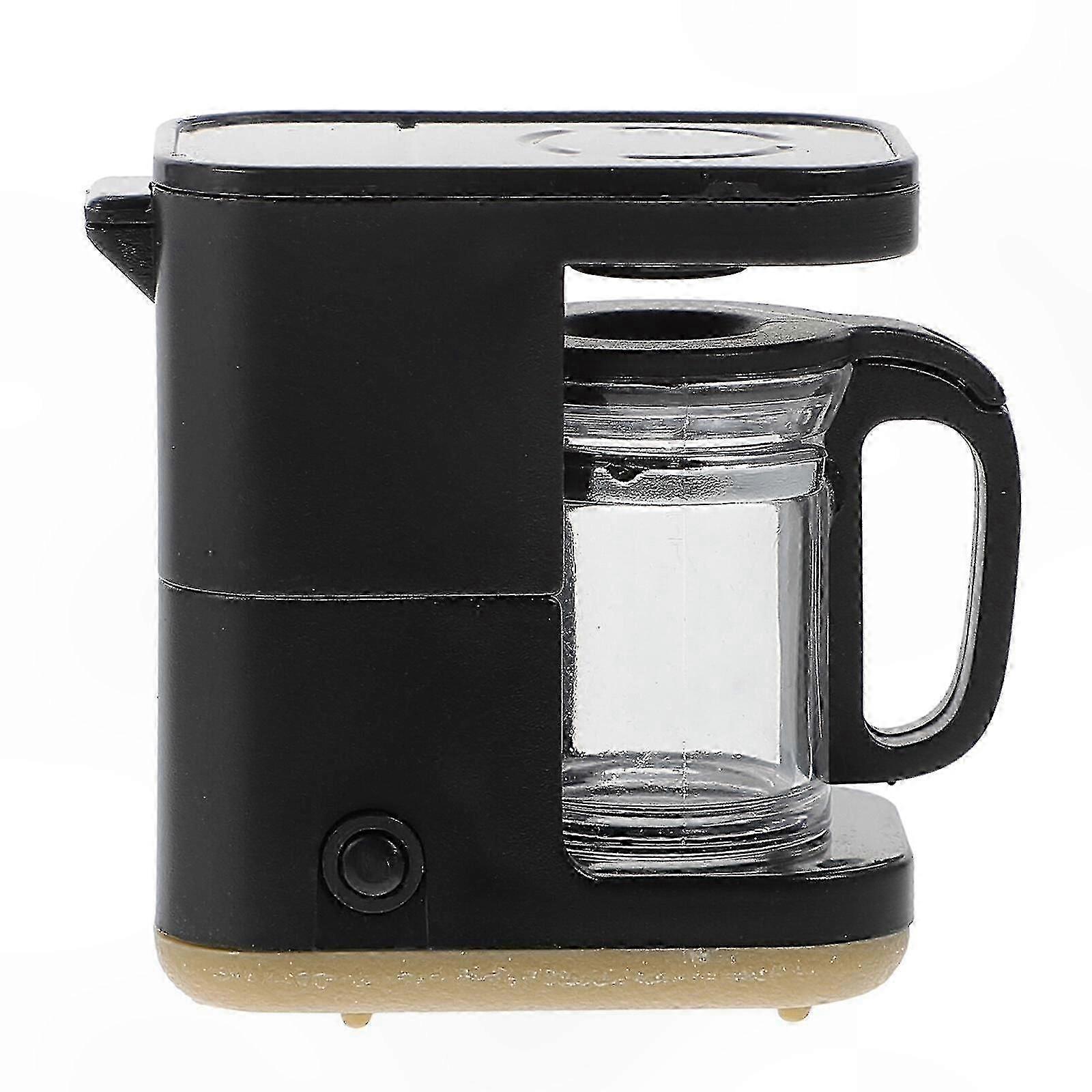 Compact Coffee Maker Model for Miniature House Accessories