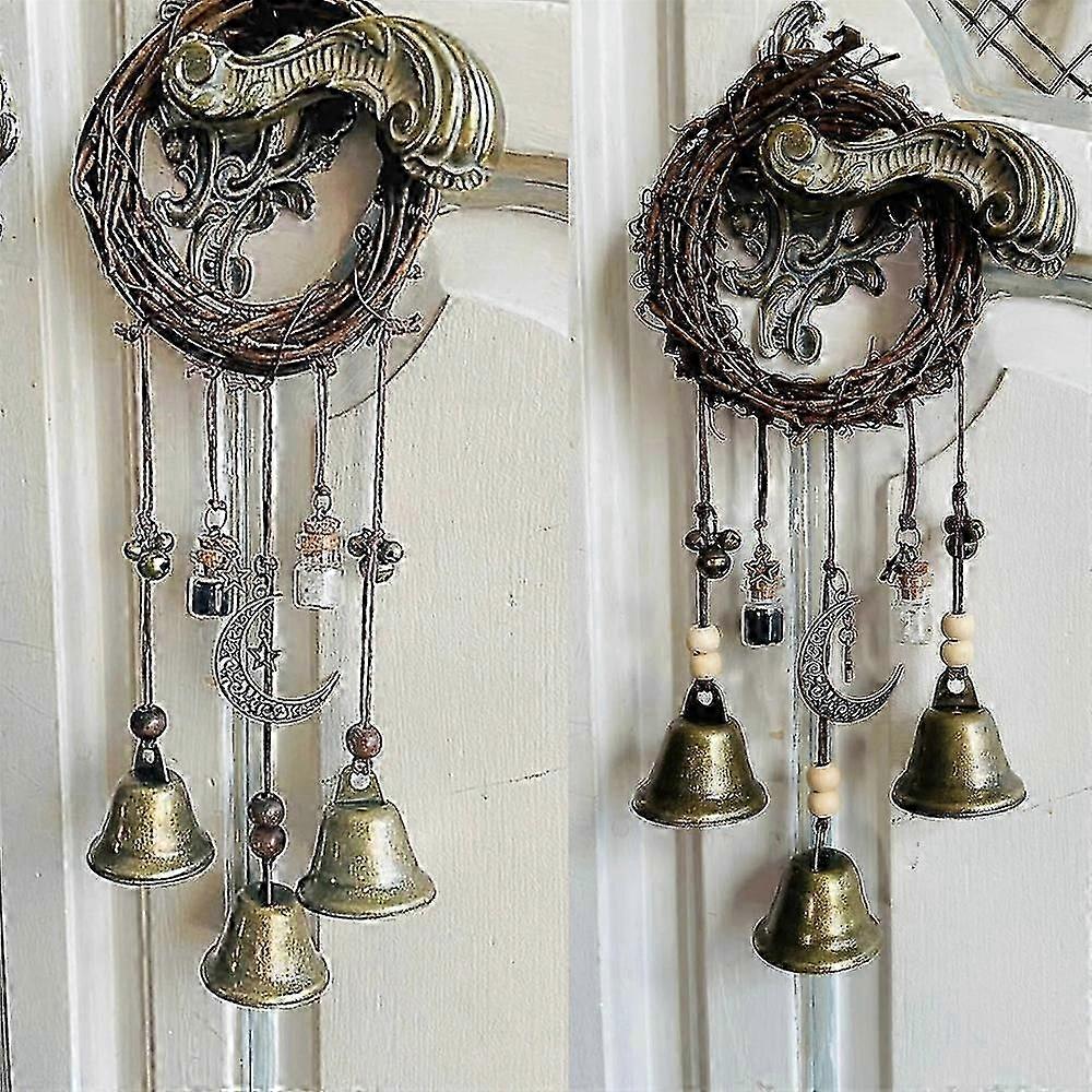 Lightweight Rattan Wind Chime Pendant