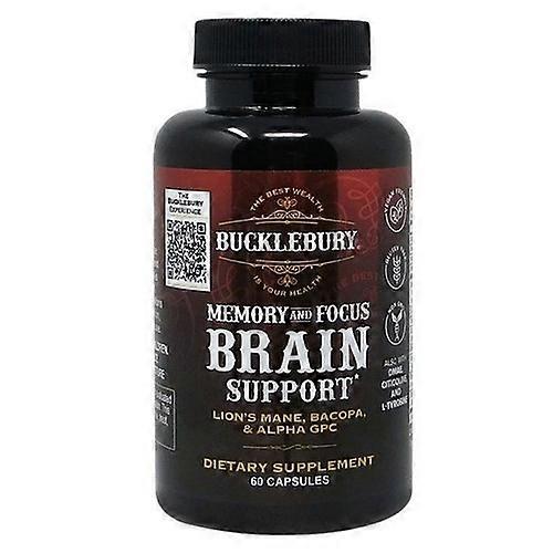 Bucklebury Memory And Focus Brain Support, 60 Capsules