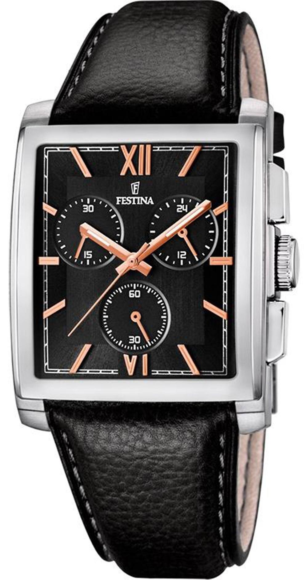 MONTRE POUR HOMME CHRONO BIKE BLEU AVEC BRACELET EN ACIER F20670/1