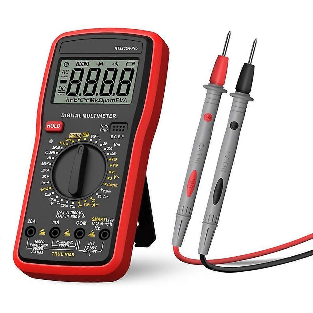 HT9205A Pro Digital Multimeter - High Accuracy Auto-Ranging for Electrical Testing & DIY Projects